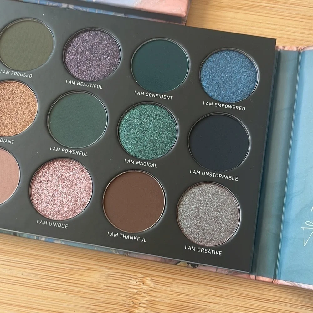 Brand New Morphe Ashley Strong Affirmation Magic Eyeshadow Palette & Cake Liner